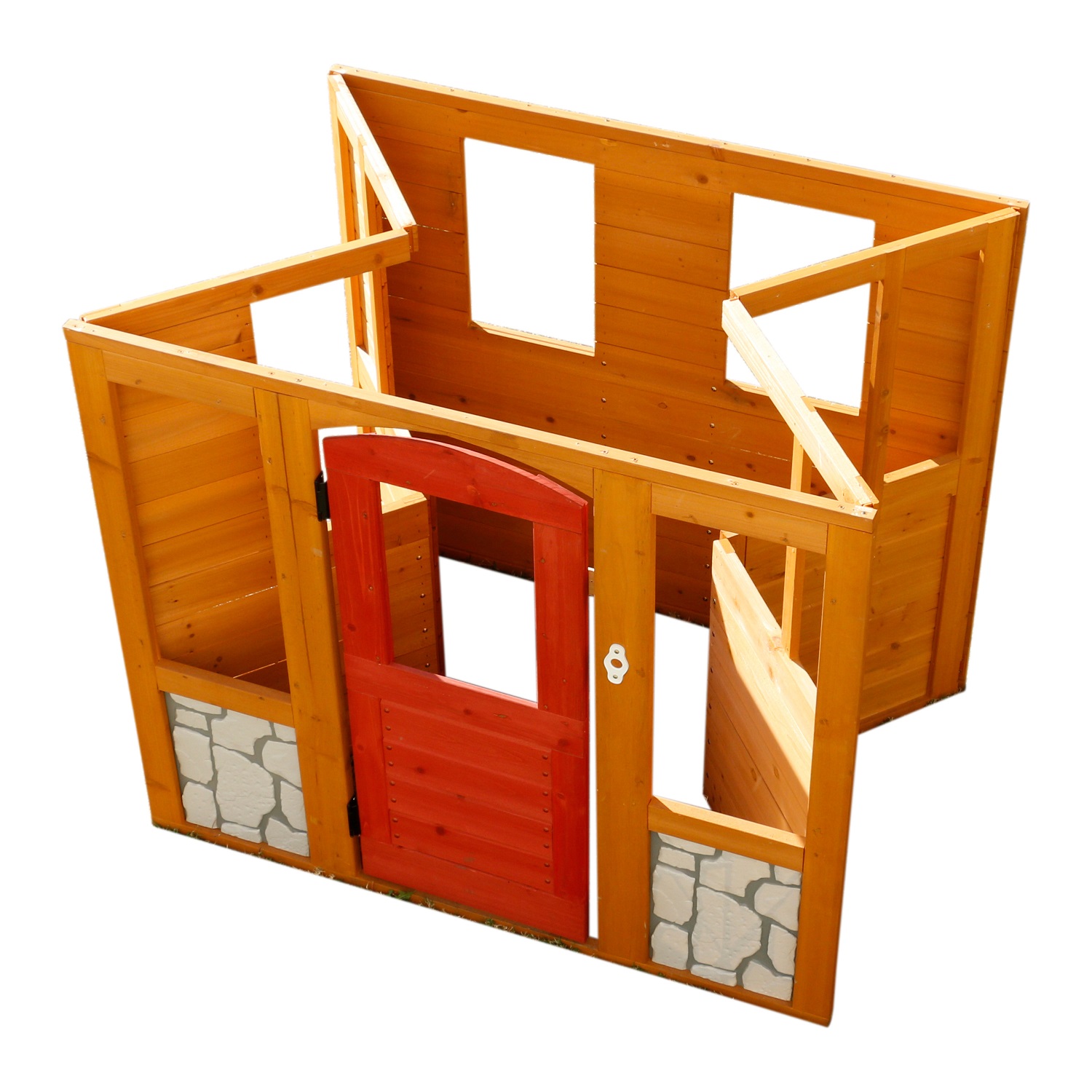 Деревянный домик - Коттедж у моря, размер 151 х 131 х 200 см.  